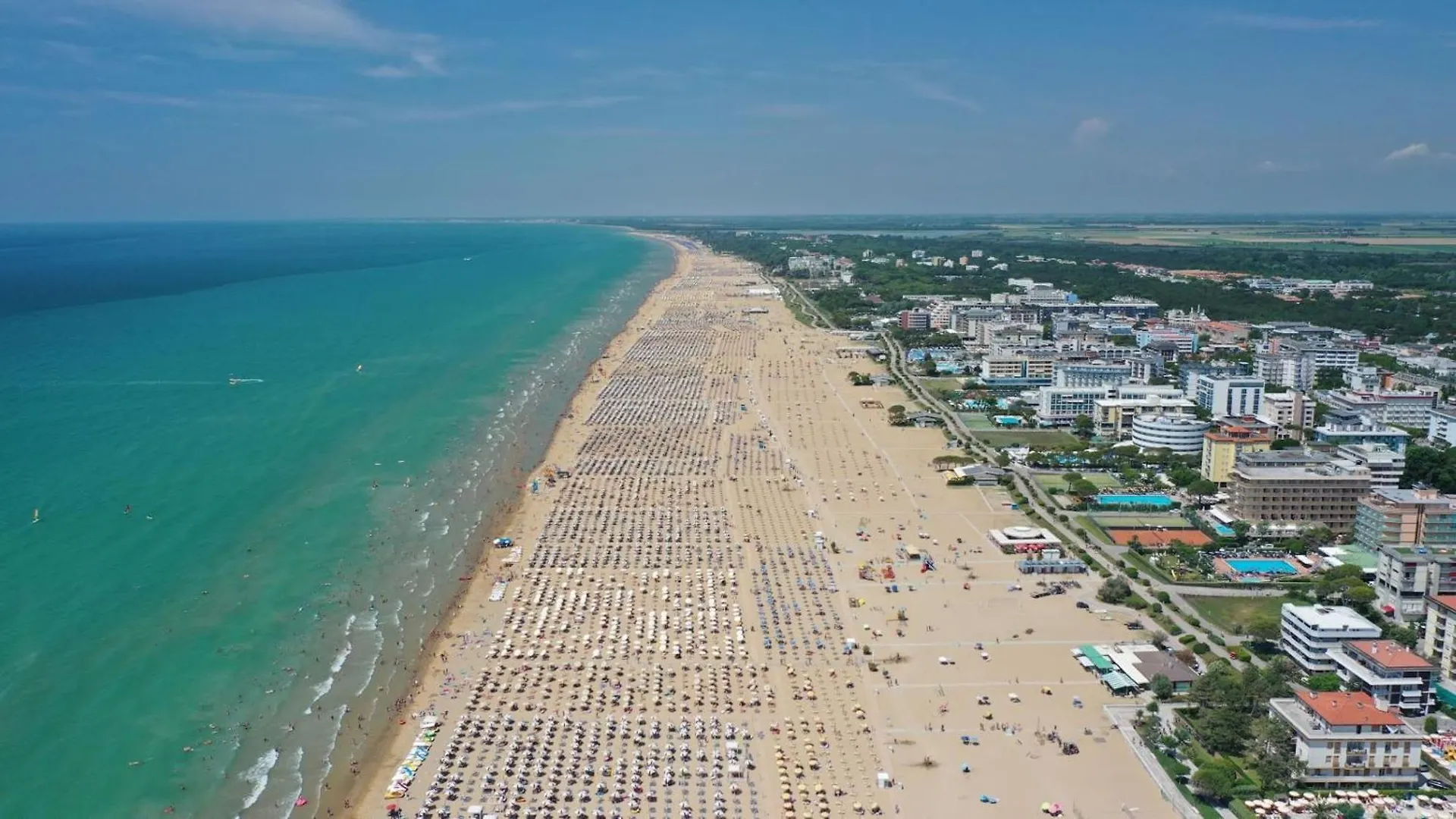 Apartmán Flat In A Seafront Building With Swimming Pool Bibione