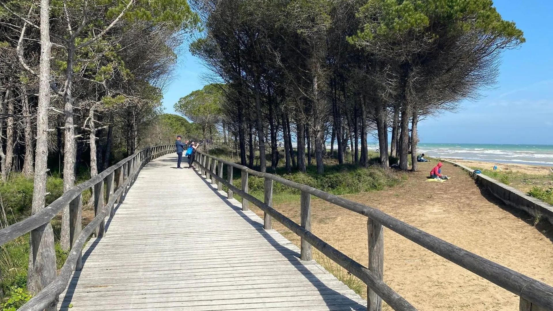 Apartmán Flat In A Seafront Building With Swimming Pool Bibione